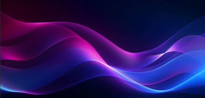 Purple and pink waves / lines